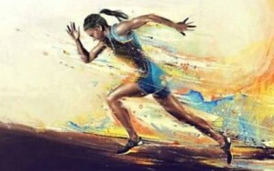 Running shoes are a woman’s best friend…..